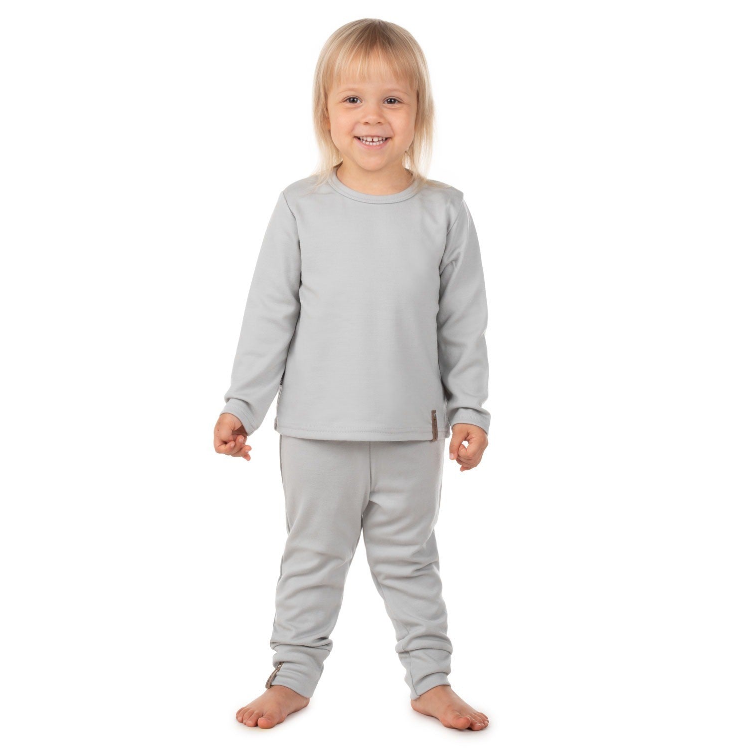 Children’s Merino Wool Pants – Grey
