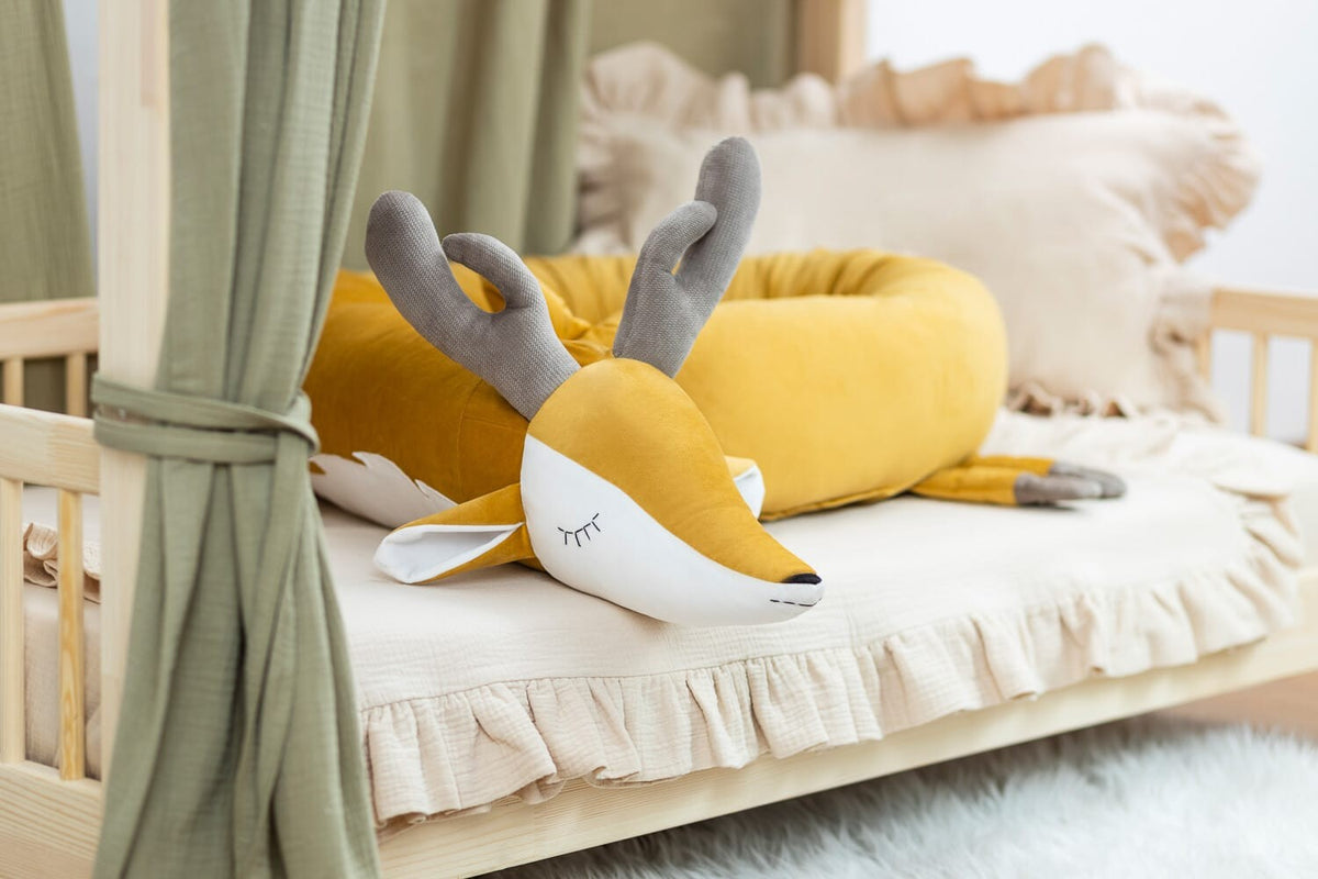 Fawn – Woodland Crib Bumper & Cuddle Pillow