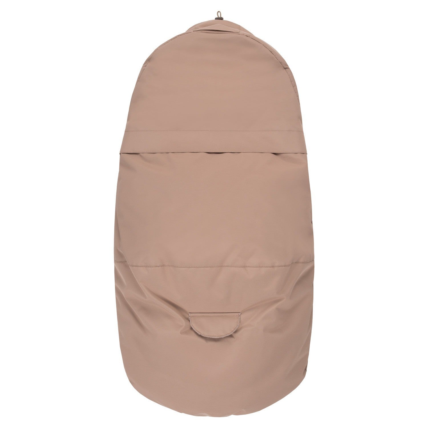Down-Filled Baby Winter Footmuff – Brown / Beige, One Size