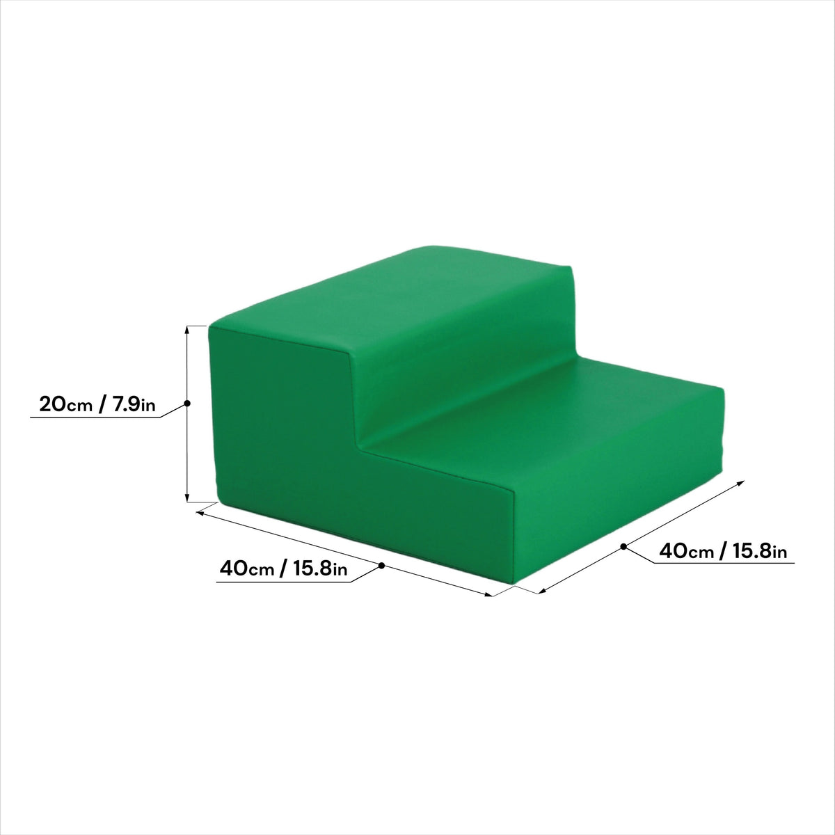 Mini Steps Soft Play Block – Green