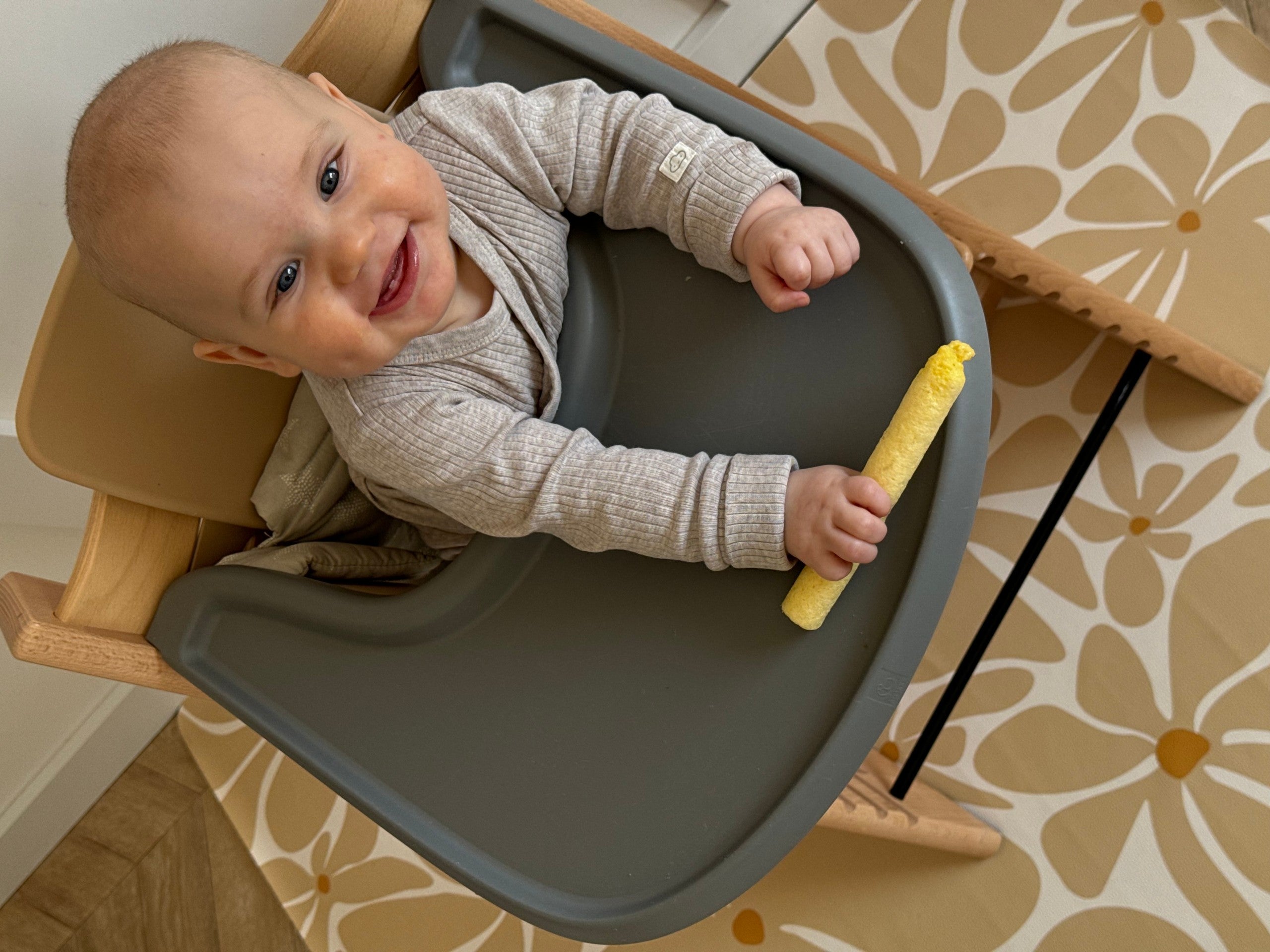 Kids Mealtime Floor Mat, Non-Slip & Waterproof - Daisy Sun