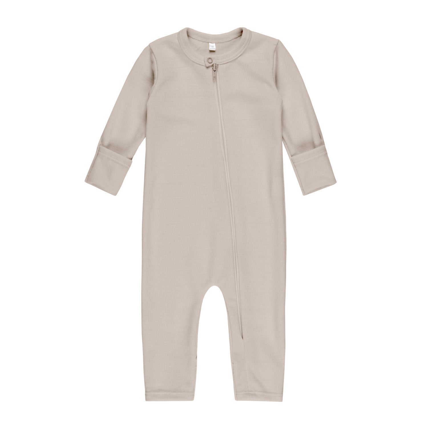 Merino Wool Baby Overall – Beige