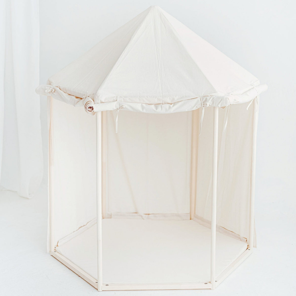 Indoor Pavilion Playhouse Tent – Natural Canvas