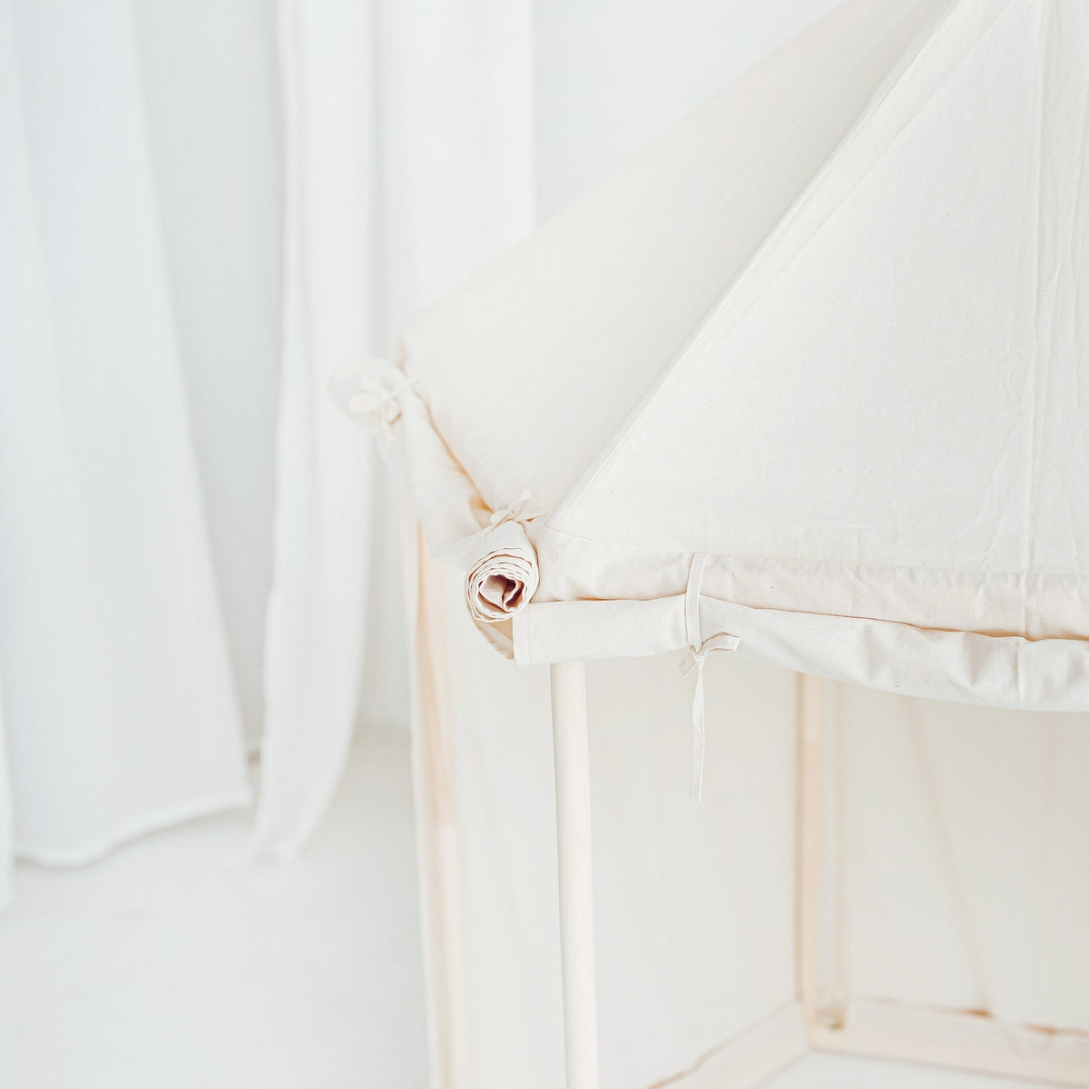 Indoor Pavilion Playhouse Tent – Natural Canvas