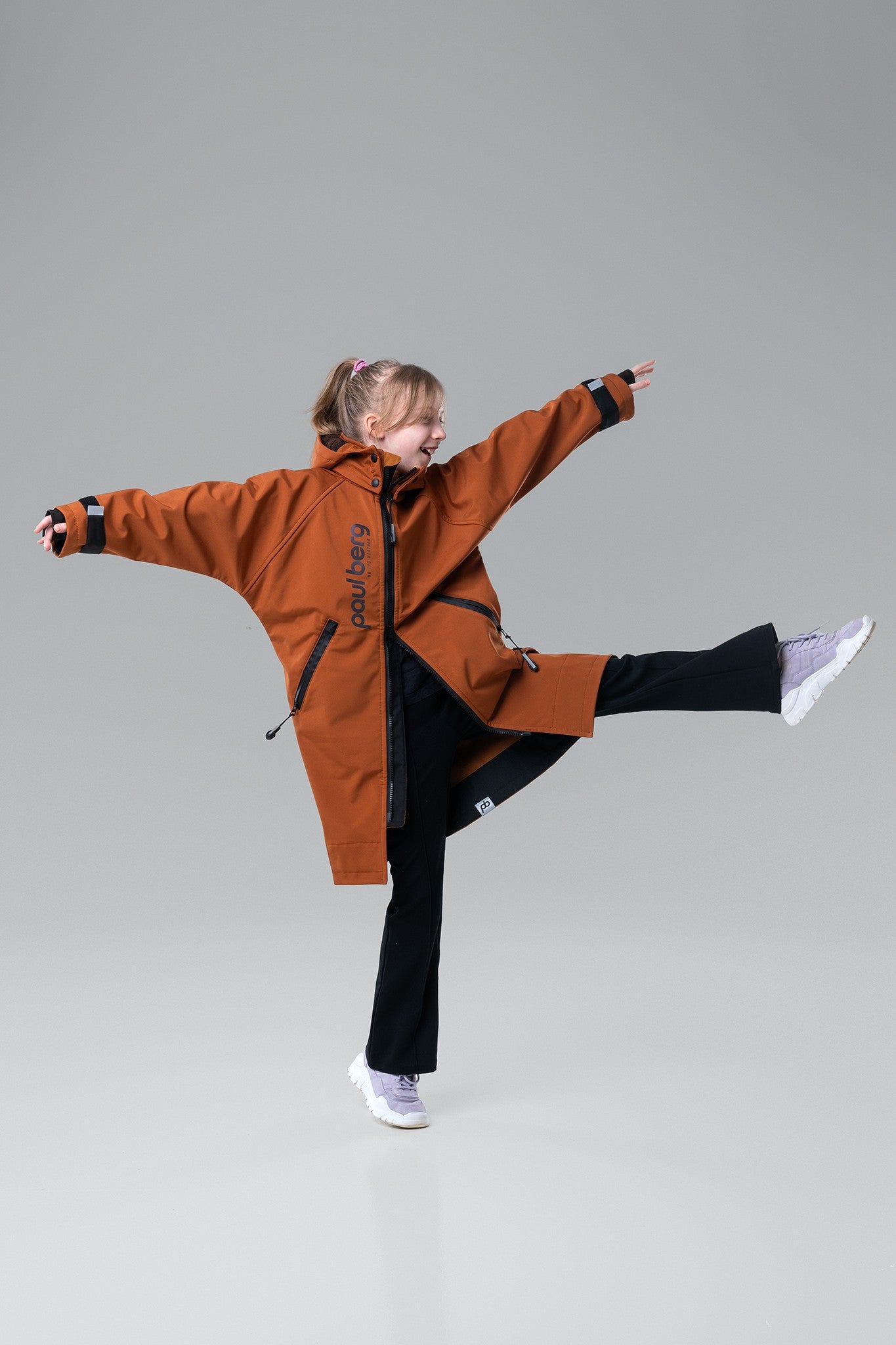 Paul Light Kids Outdoor Robe - Brique