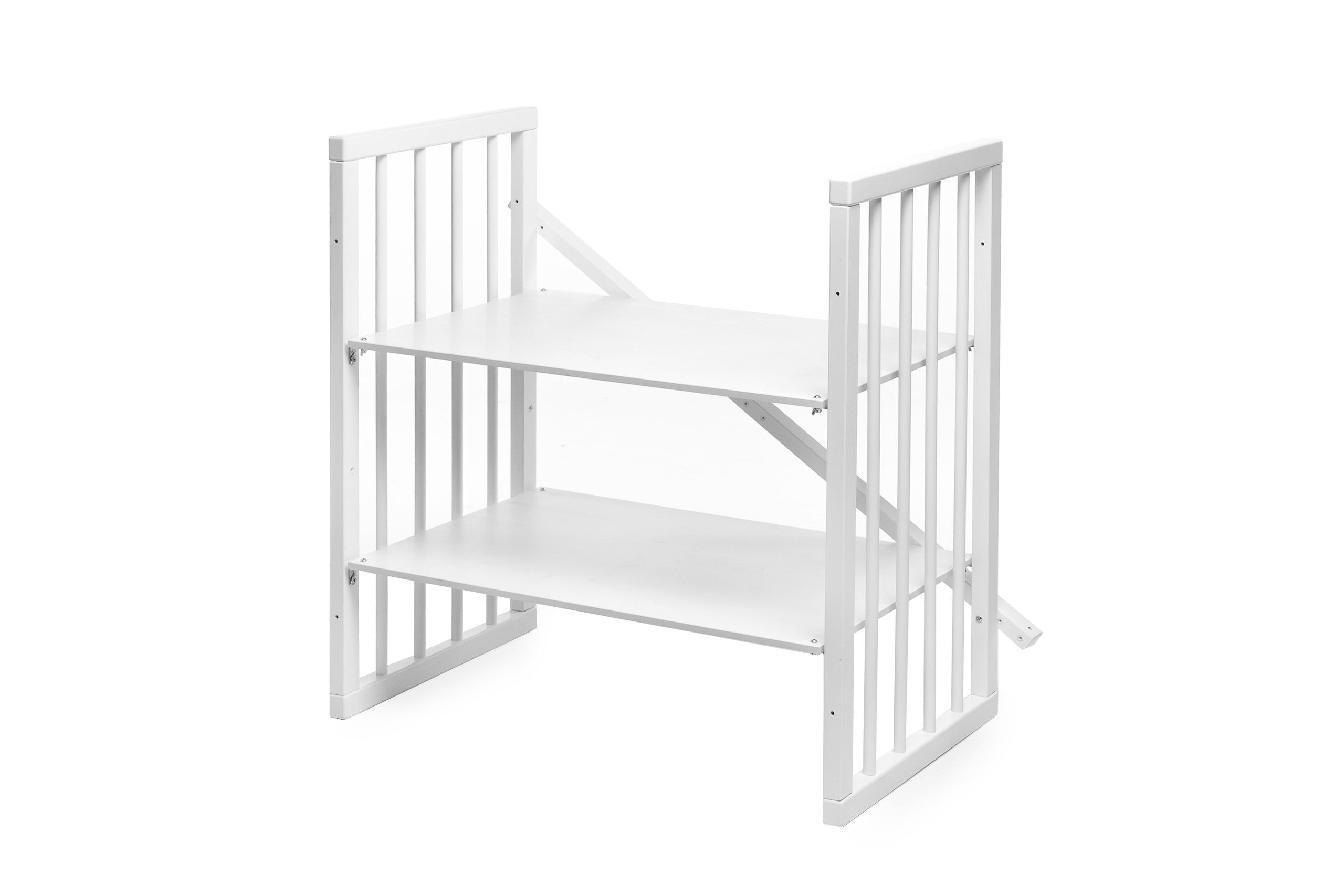 Round Baby Crib OLIN - White