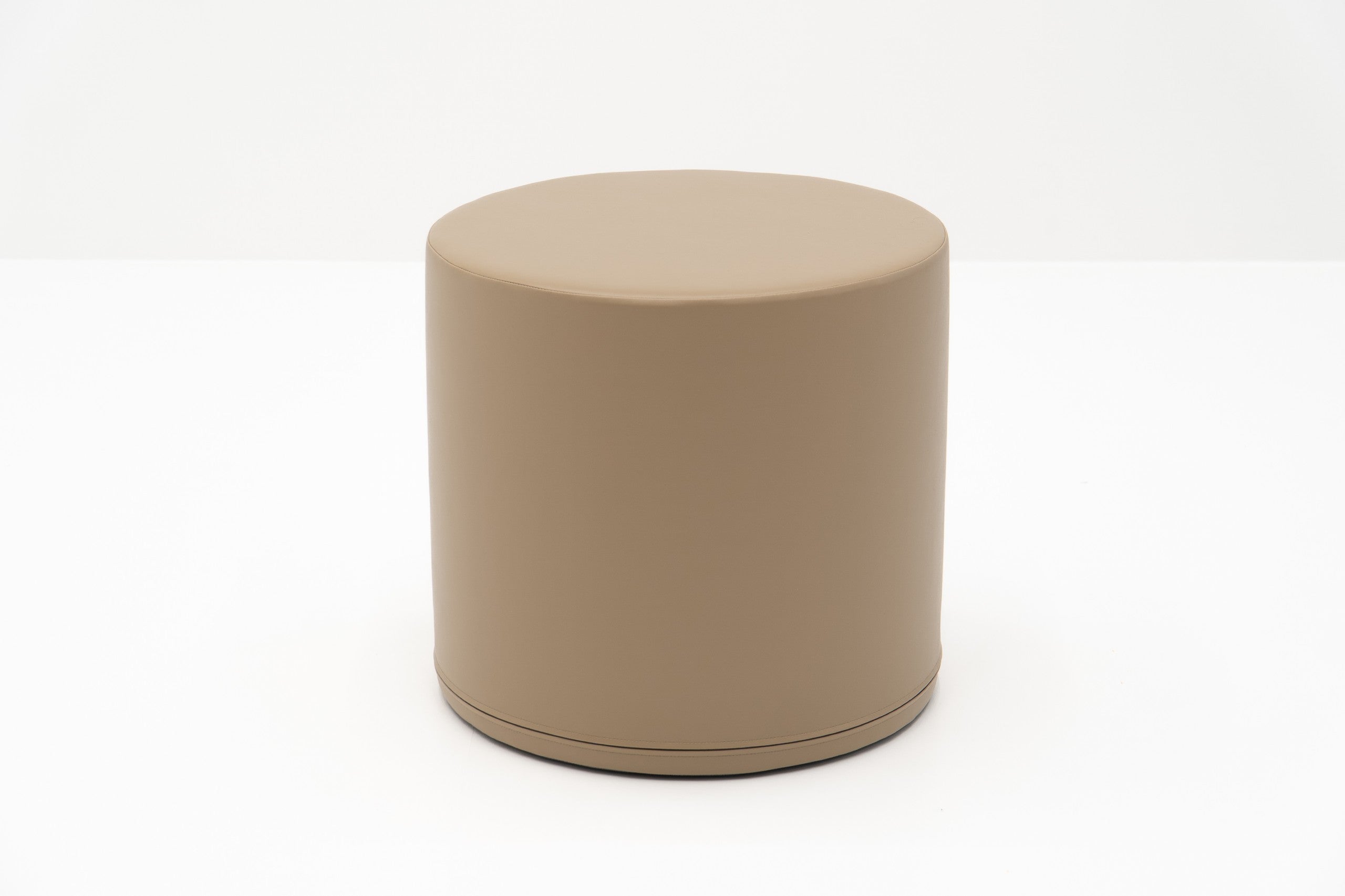 Large Play Pouf Cylinder - Beige