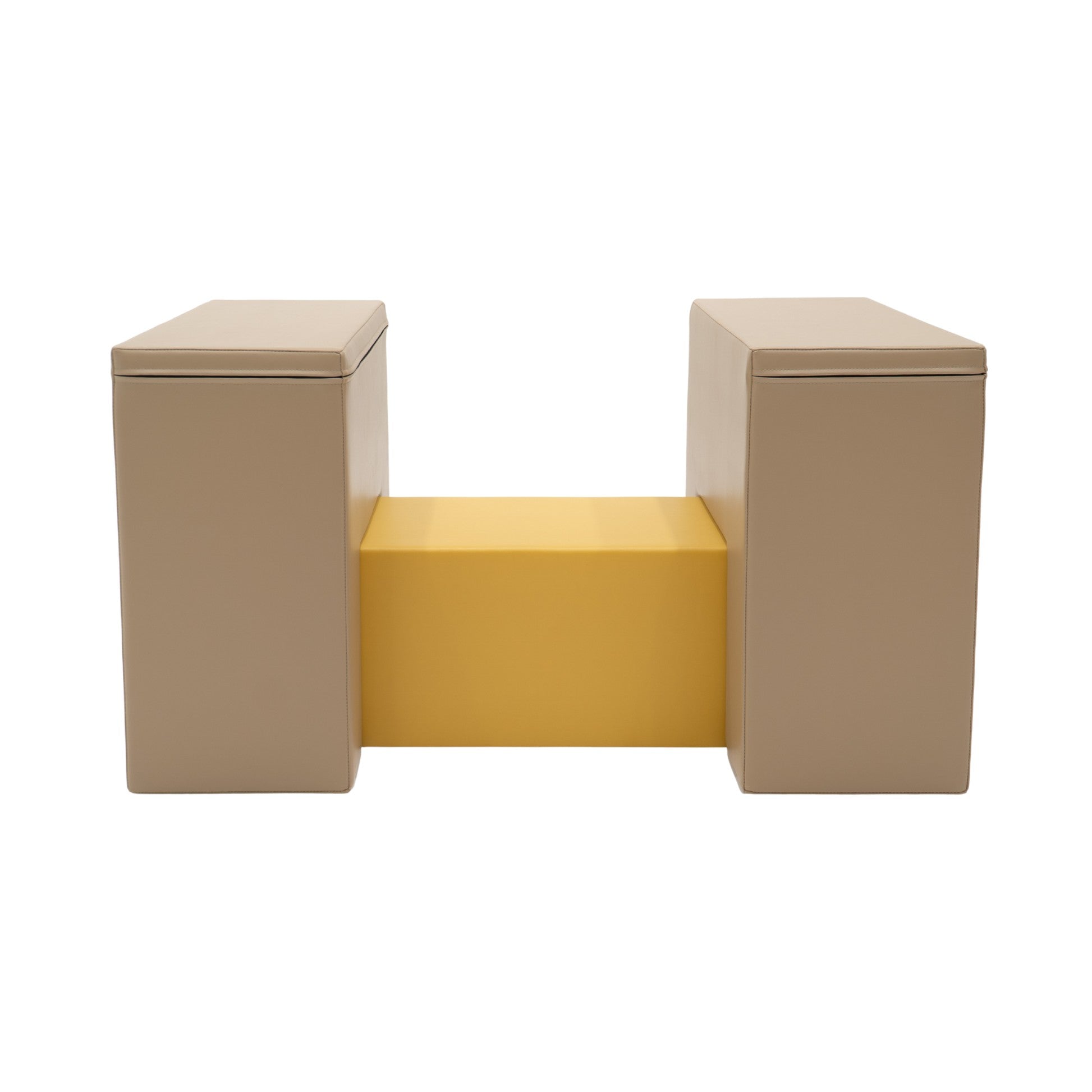 Soft Play Activity Set Balance Bridge - Beige & Honey