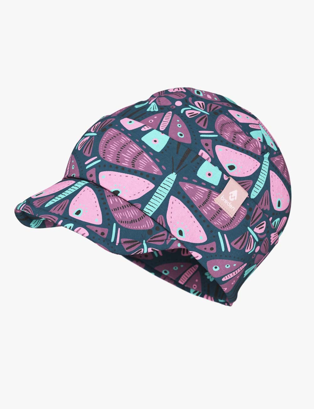 Spring-Fall Cap for Kids BO - Butterflies