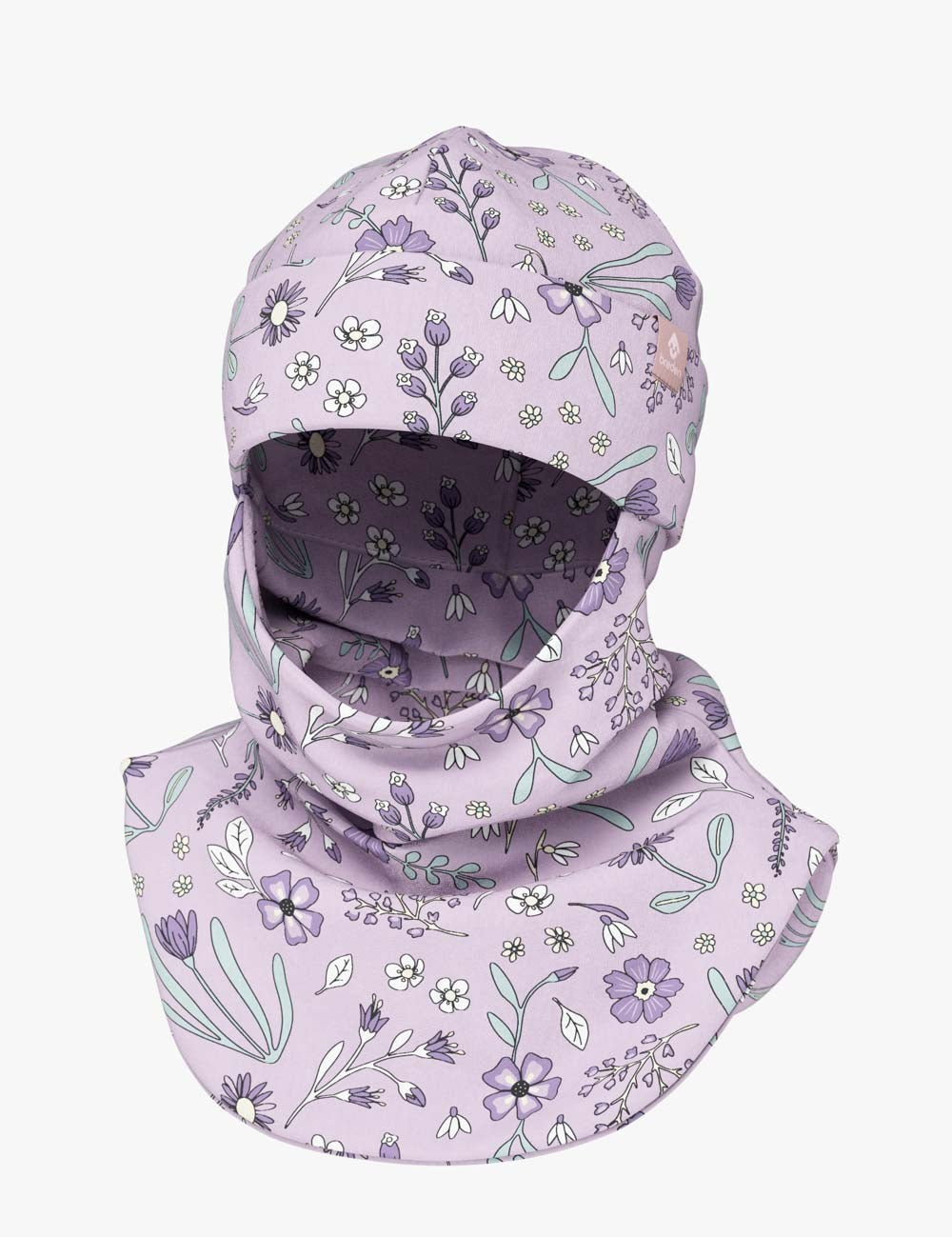 Spring-Fall Kids Balaclava BREDEN - Sunny Petals