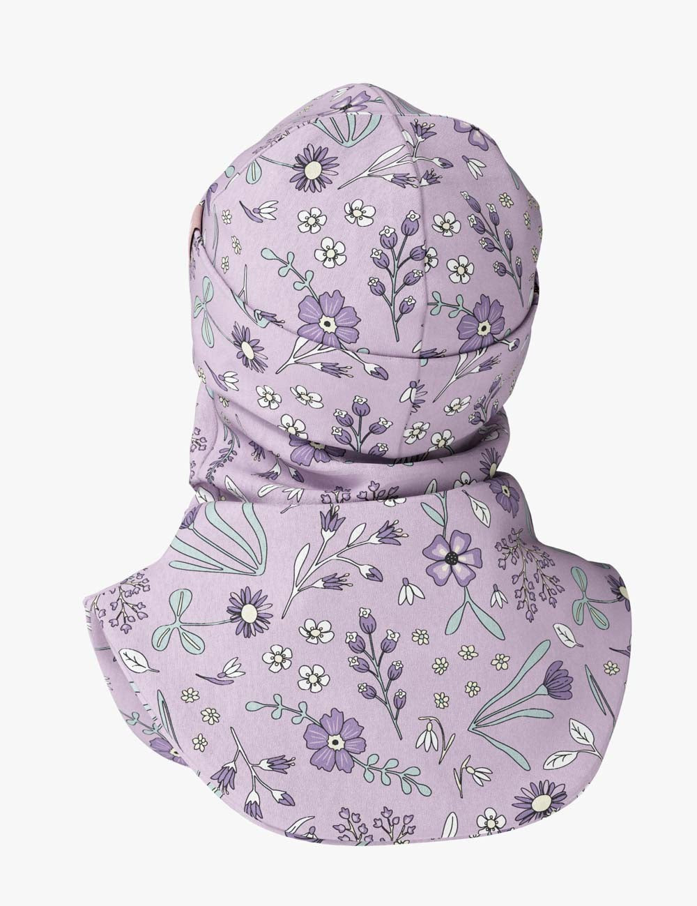 Spring-Fall Kids Balaclava BREDEN - Sunny Petals