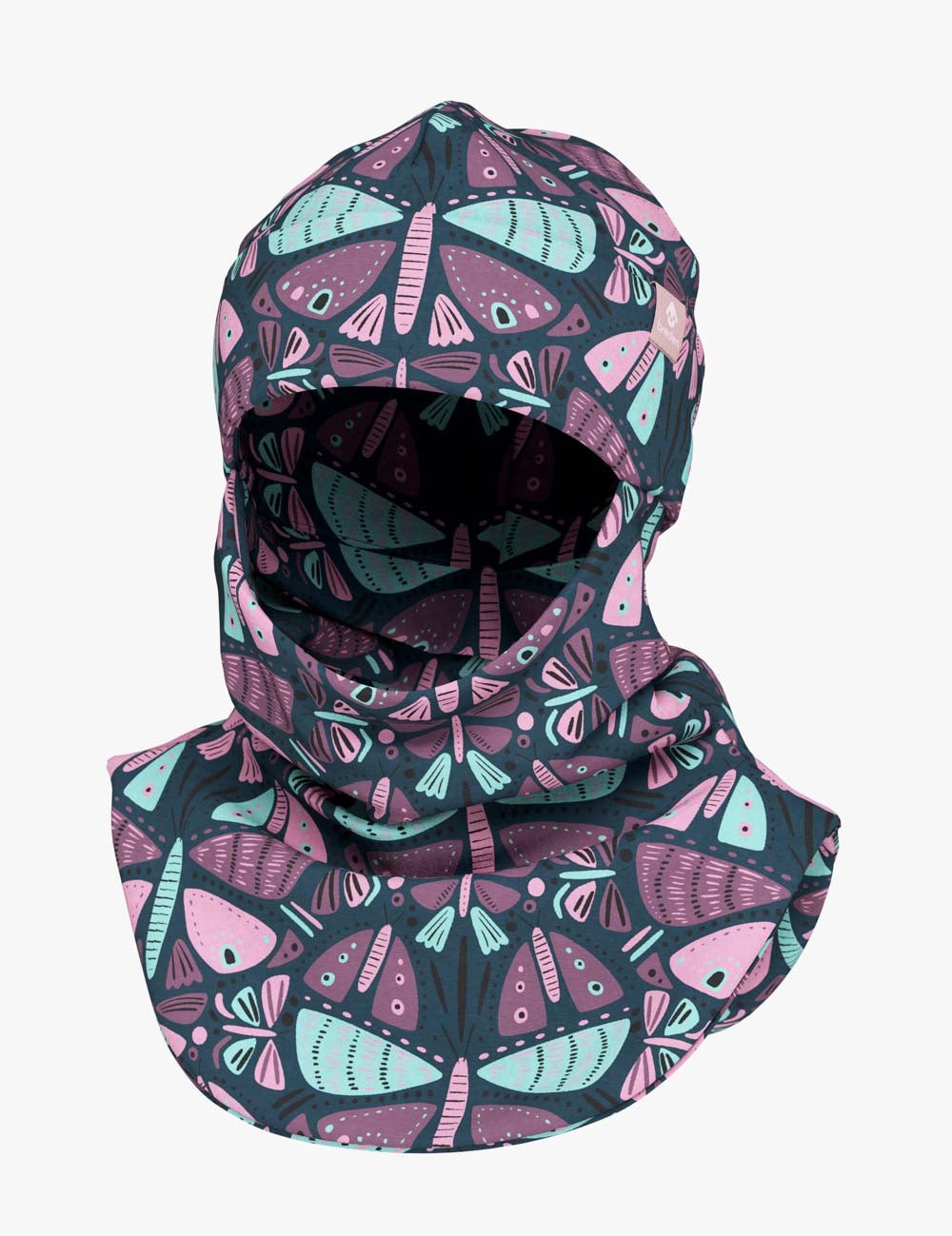 Spring-Fall Kids Balaclava BREDEN - Butterflies