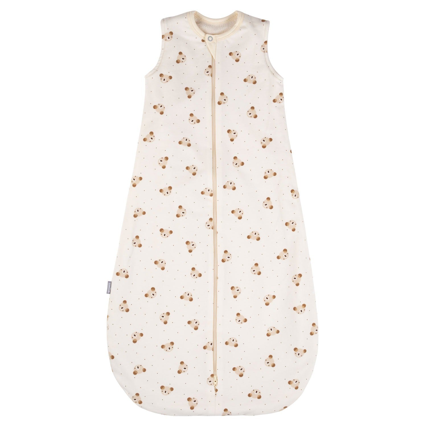 Baby Swaddle and Sleeping Bag 2.5 TOG – Beige / White, 6–24 Months
