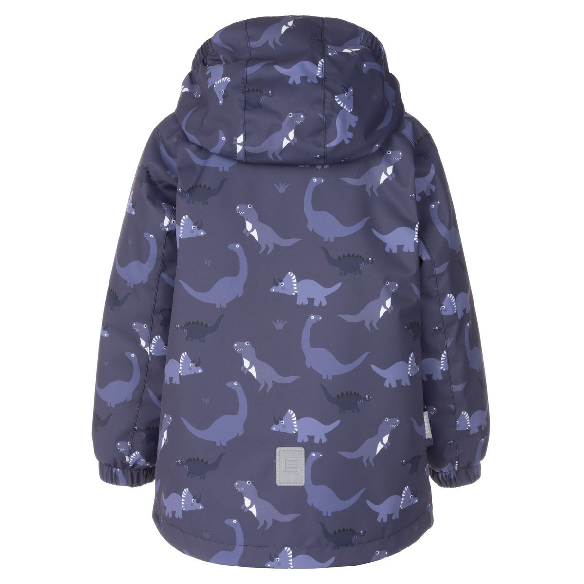 Blue Dinosaur Print Boys’ Spring Parka