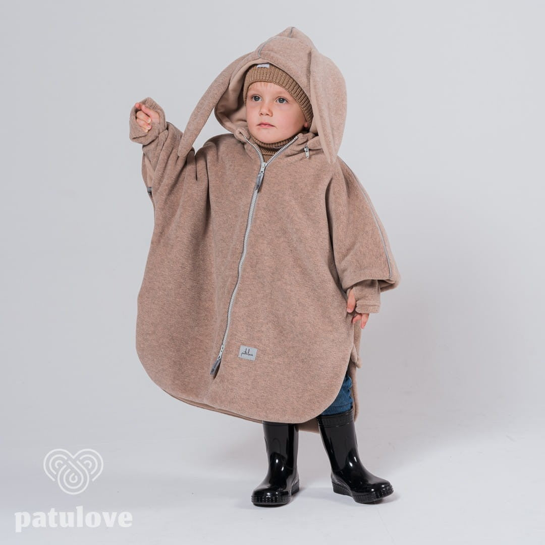 Car Poncho For Kids - Bunny