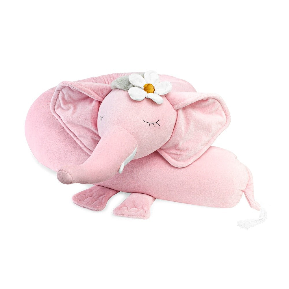 Ellie Elephant Bumper Pillow – Pink
