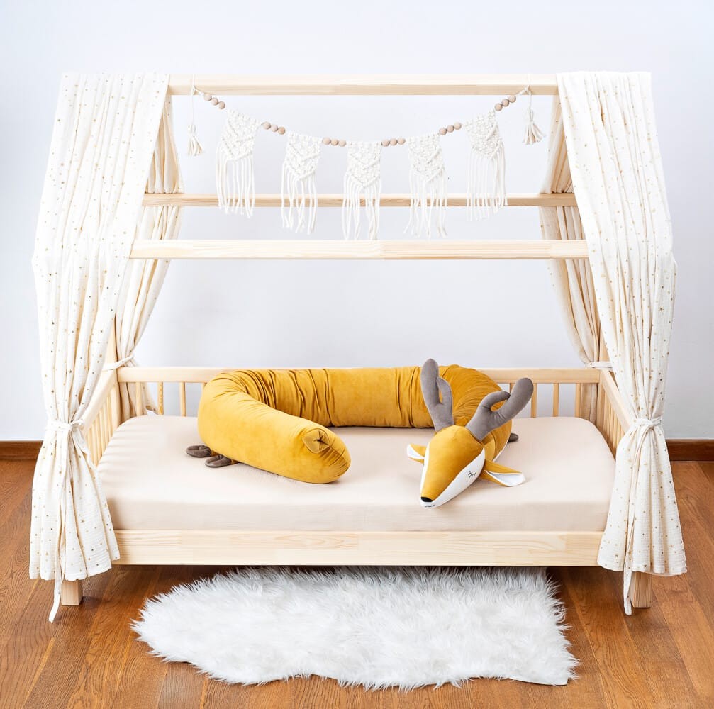 Fawn – Woodland Crib Bumper & Cuddle Pillow