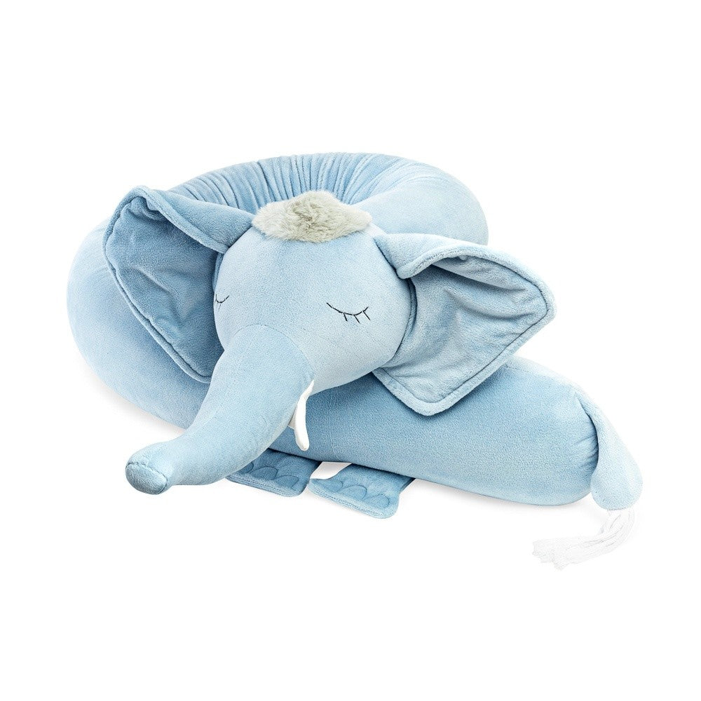 Nilo Elephant Bumper Pillow – Blue