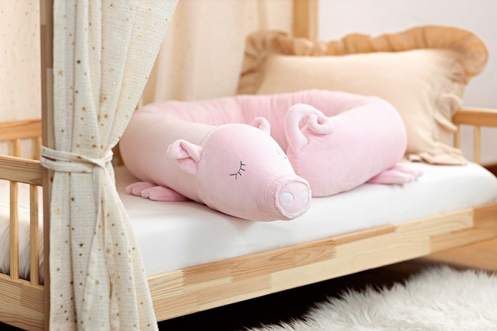 Pippa Piglet Bumper Pillow – Soft Rose