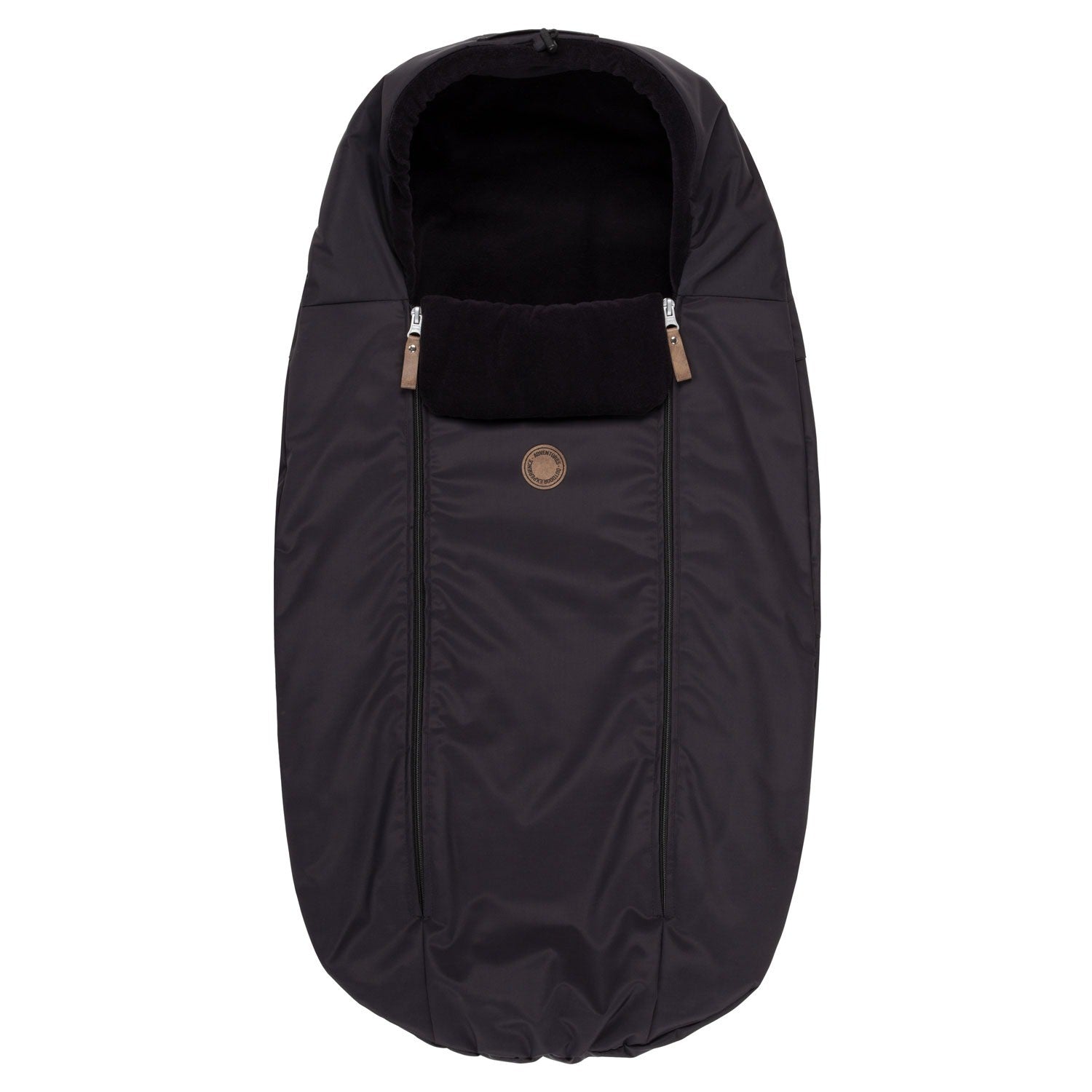 Down-Filled Baby Winter Footmuff – Black, One Size