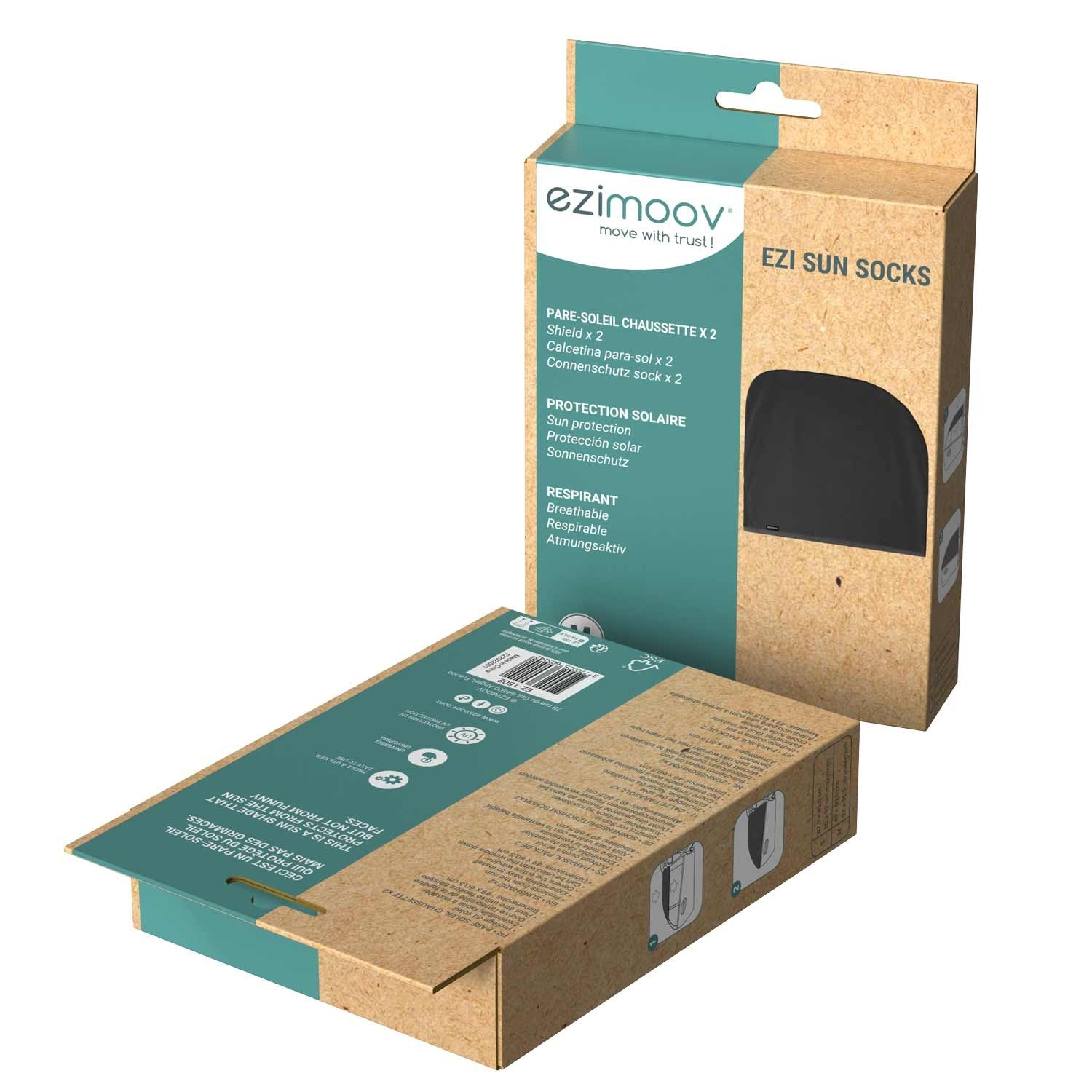 Ezimoov EZI SUN SOCKS x2 - Medium