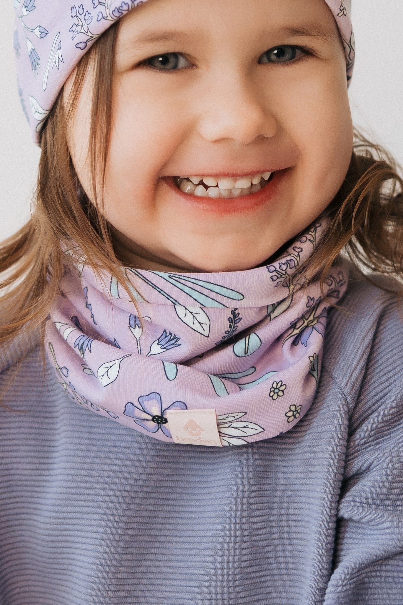 Kids Neck Tube For Autumn And Spring TOBIAS - Sunny Petals