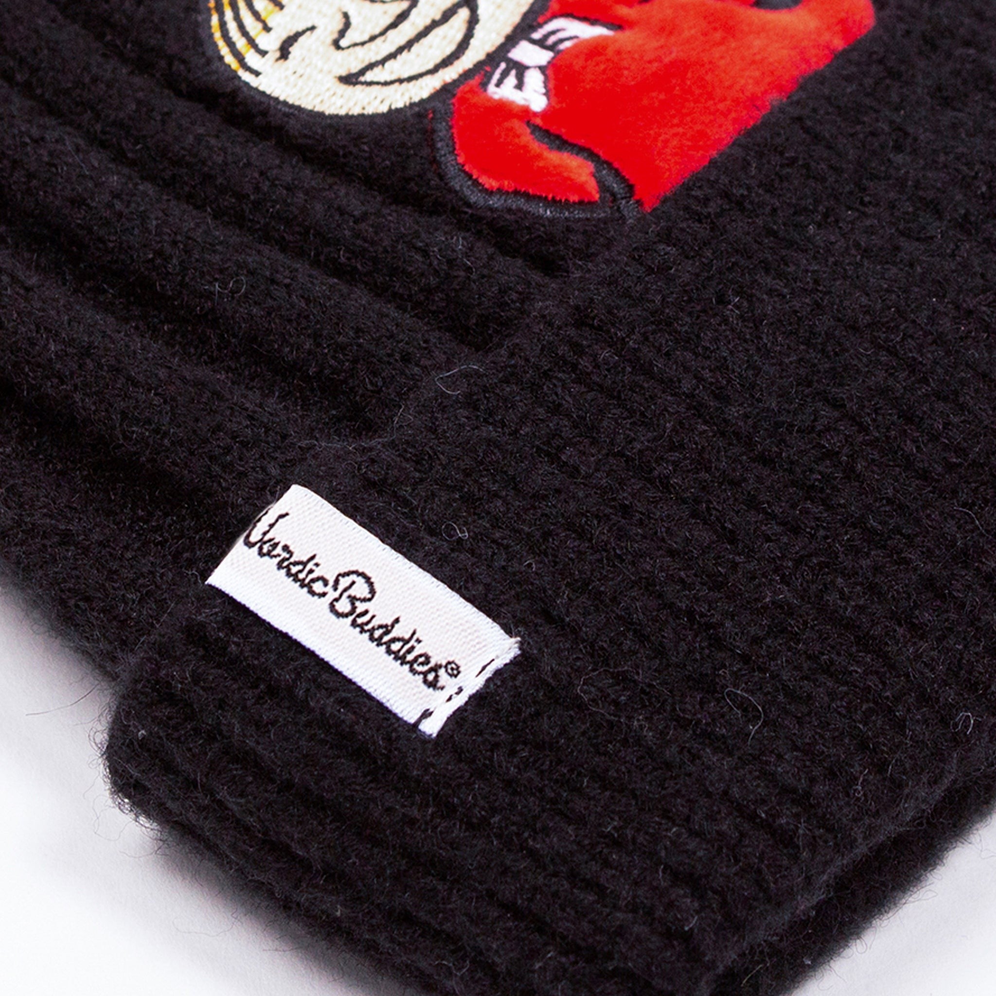 Little My Winter Beanie Kids - Black And Red