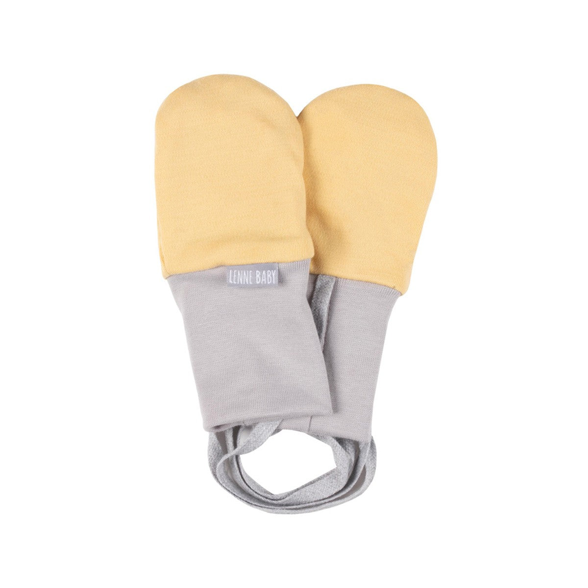 Merino Wool Baby Mittens – Yellow
