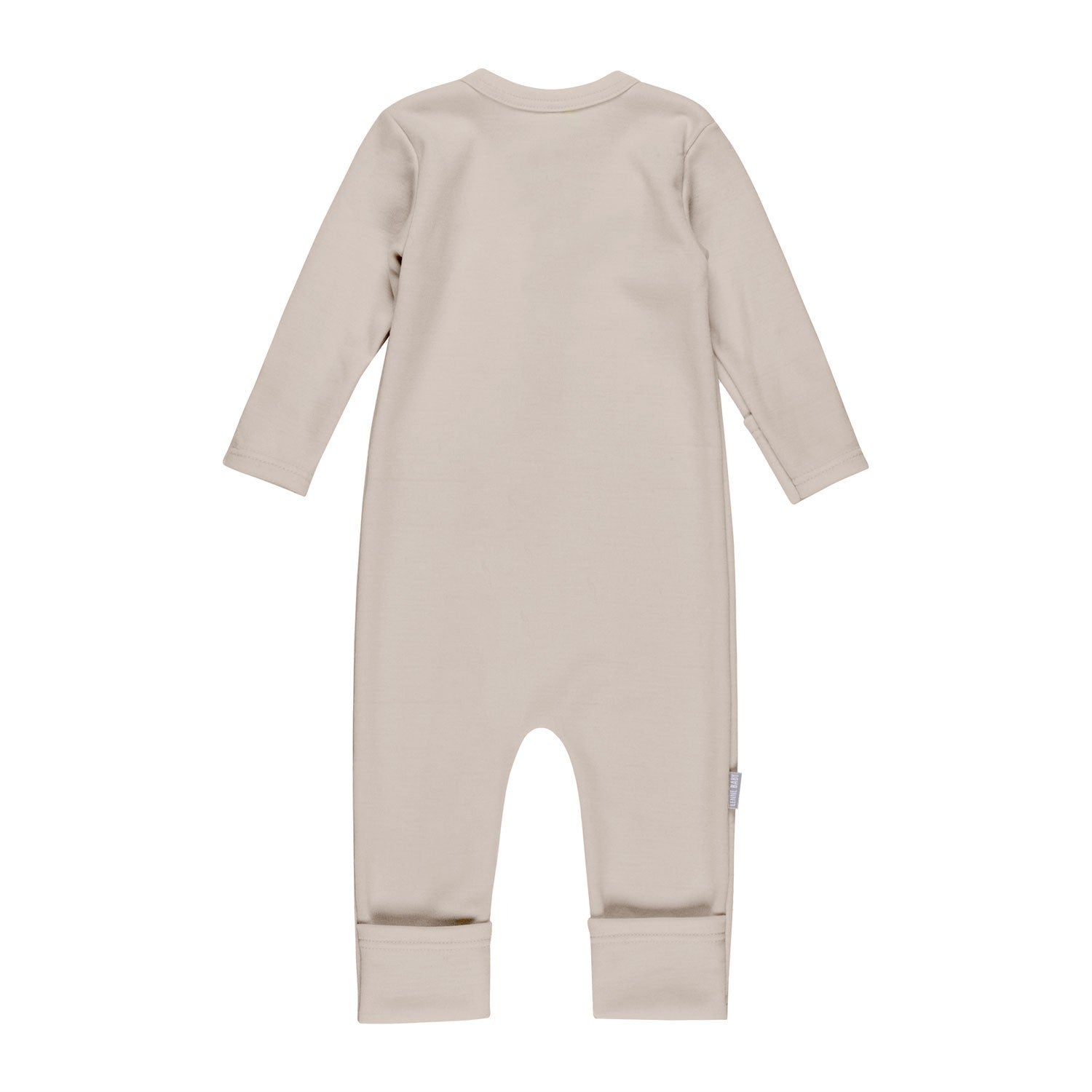 Merino Wool Baby Overall – Beige