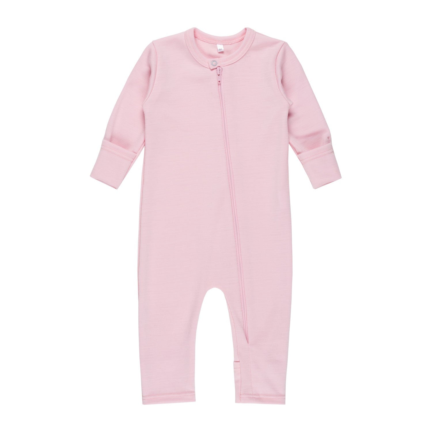 Merino Wool Baby Overall – Pink