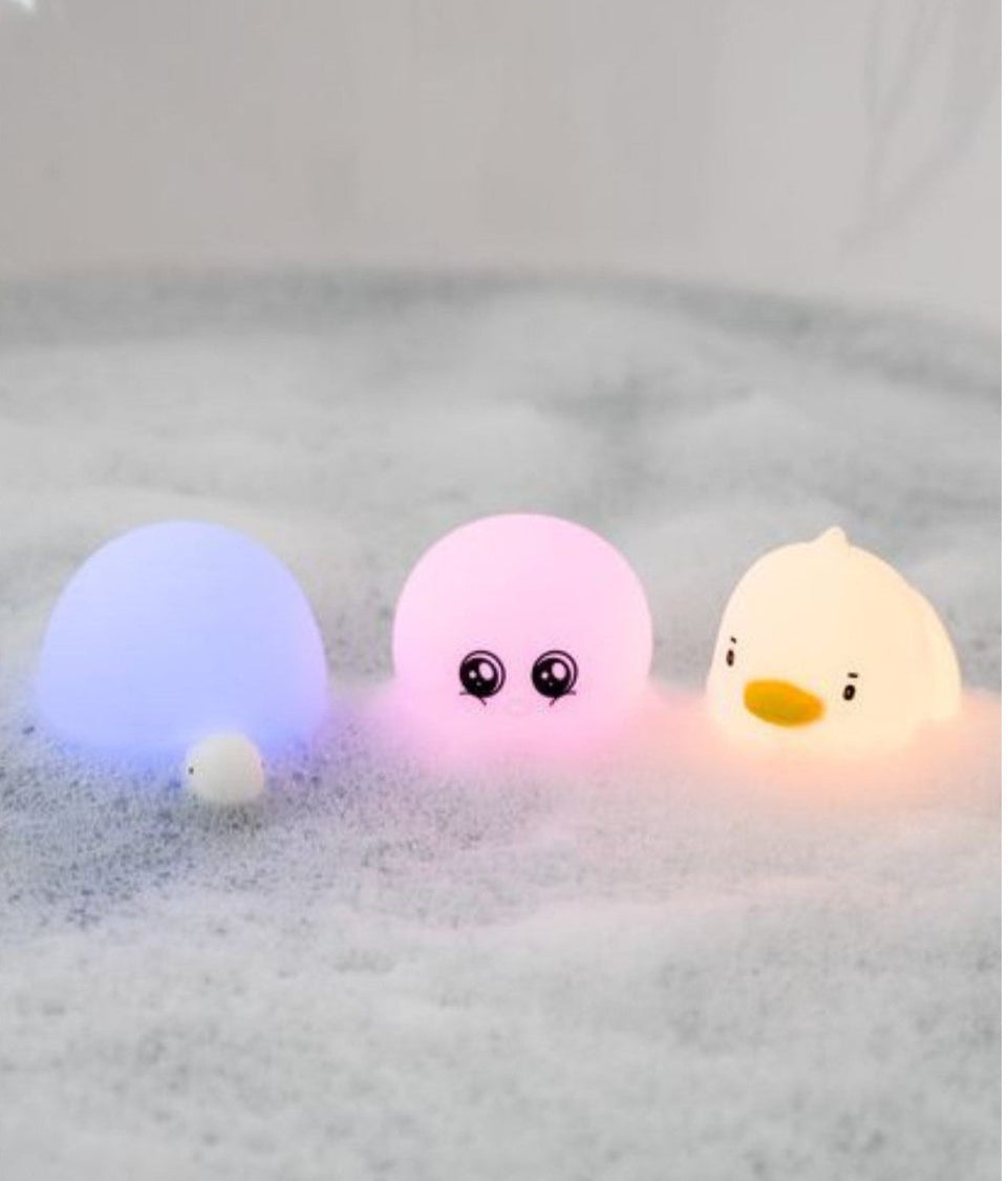Waterproof Set of 3 Mini Aquatic Silicone Lamps