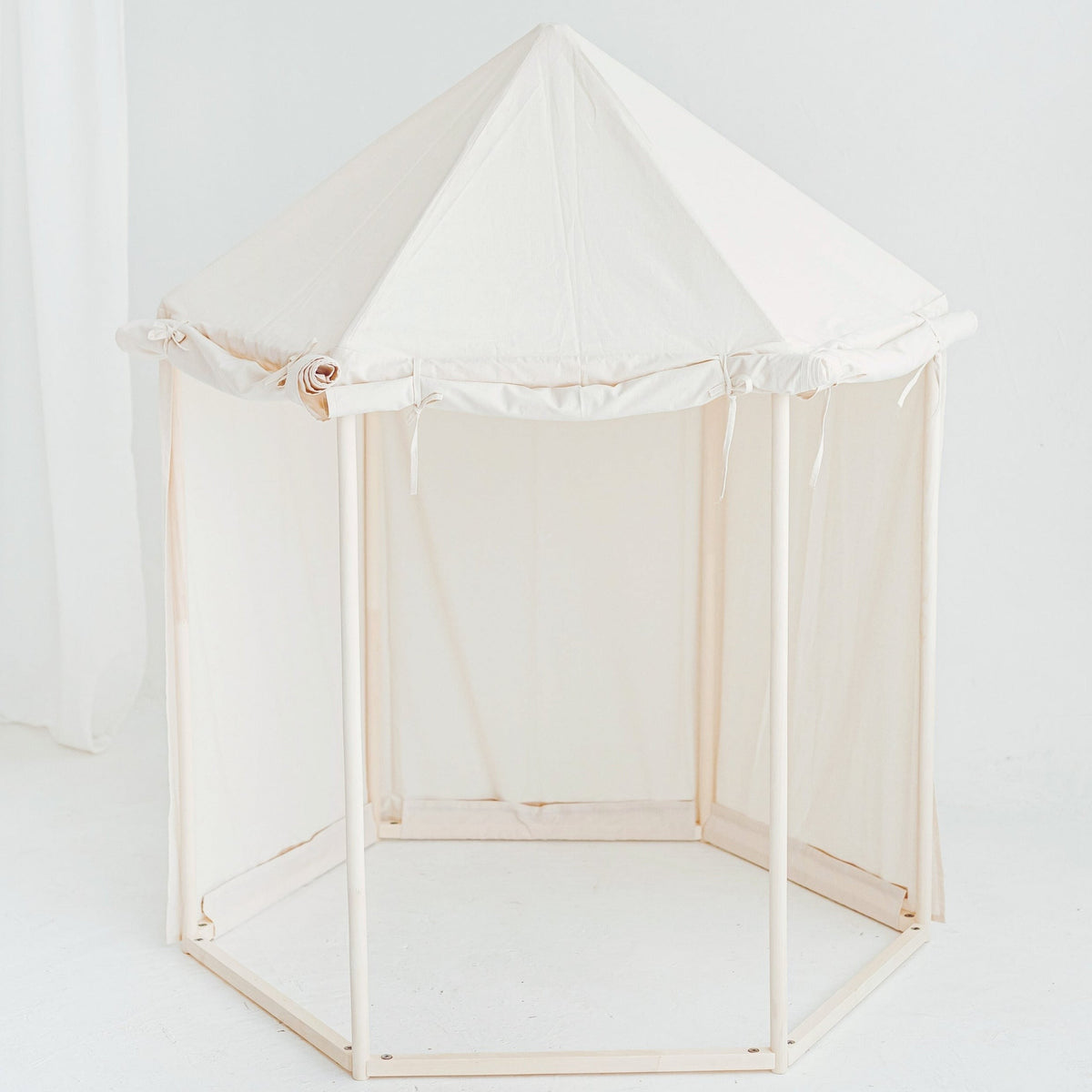 Indoor Pavilion Playhouse Tent – Natural Canvas