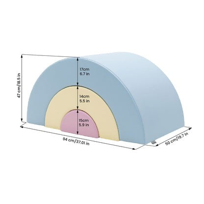 Montessori Soft Play Set - Pastel Pink