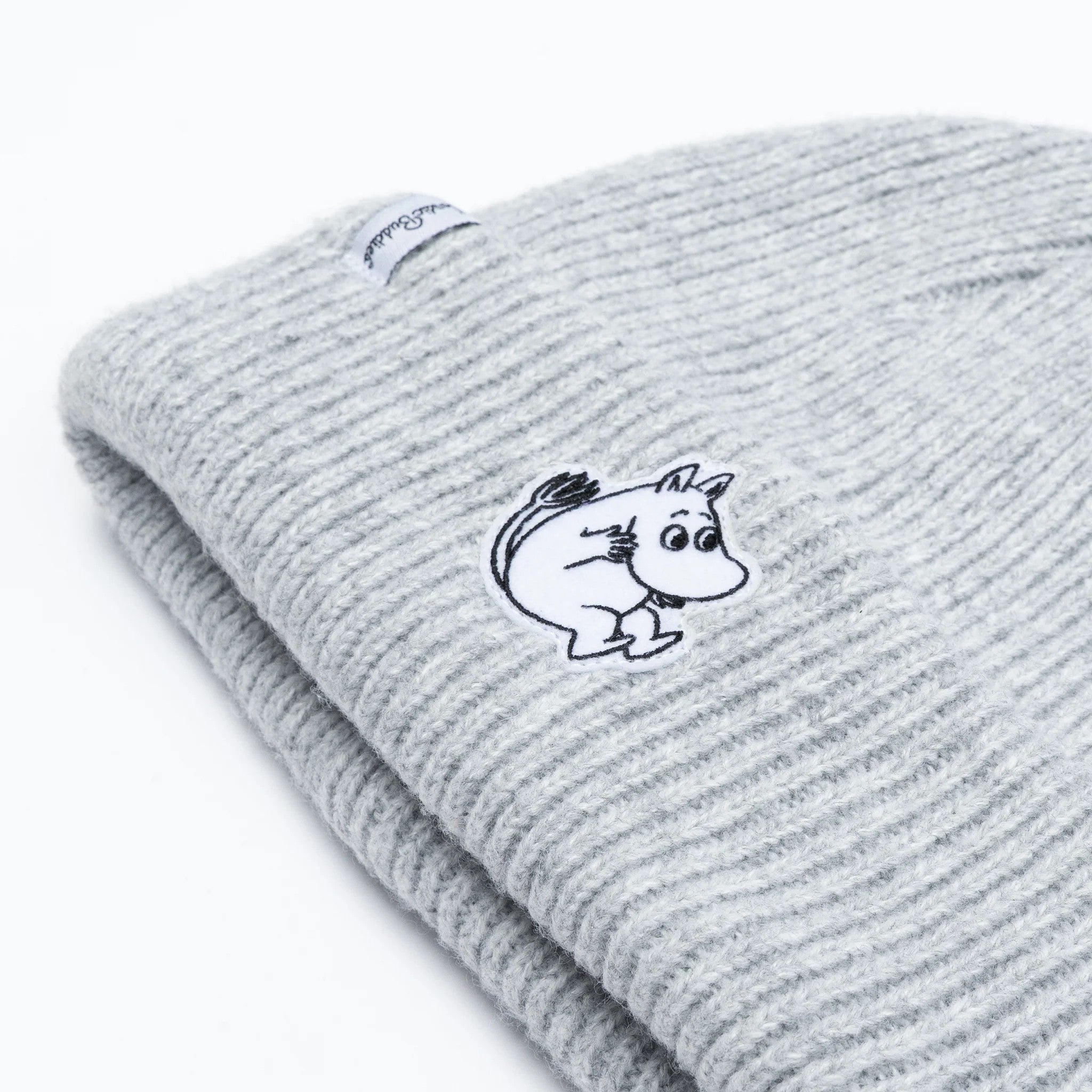 Moomintroll Felt Patch Beanie Kids - Grey