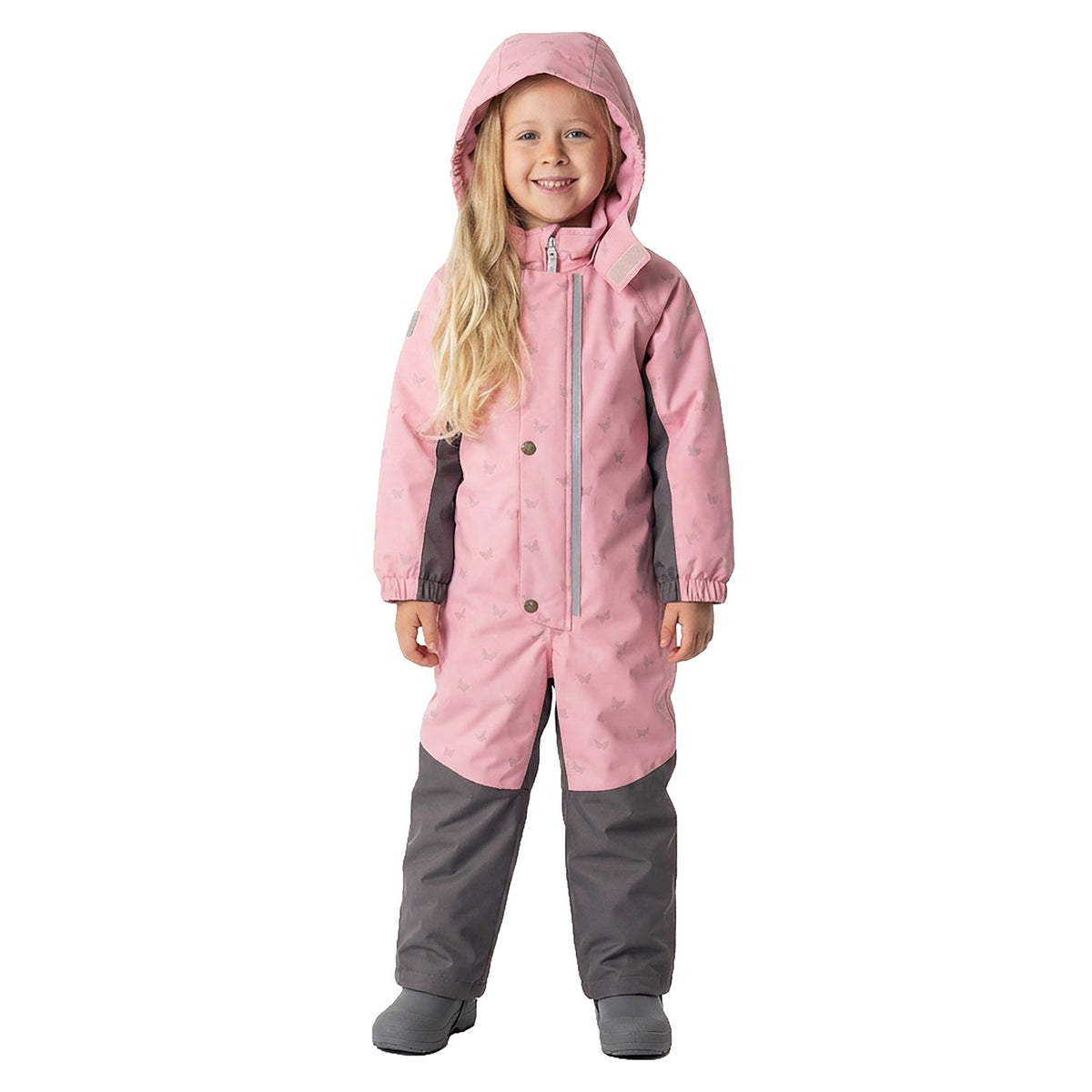 Pink Reflective Spring/Autumn Children’s Overall