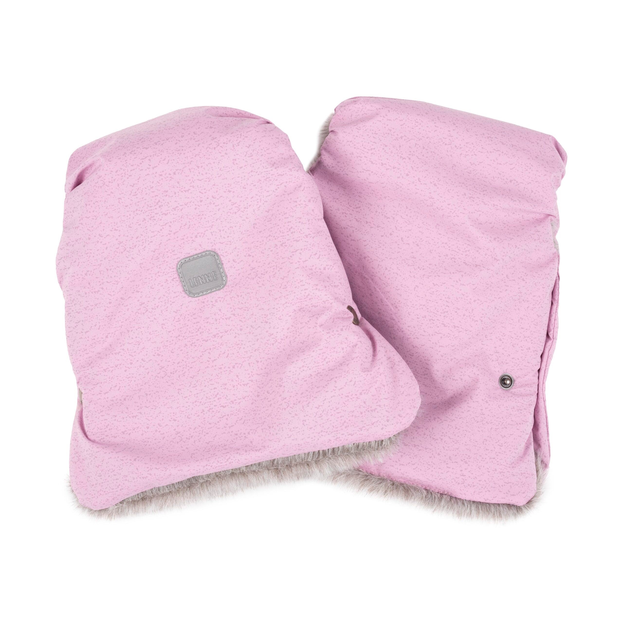 Reflective Stroller Mittens – Pink