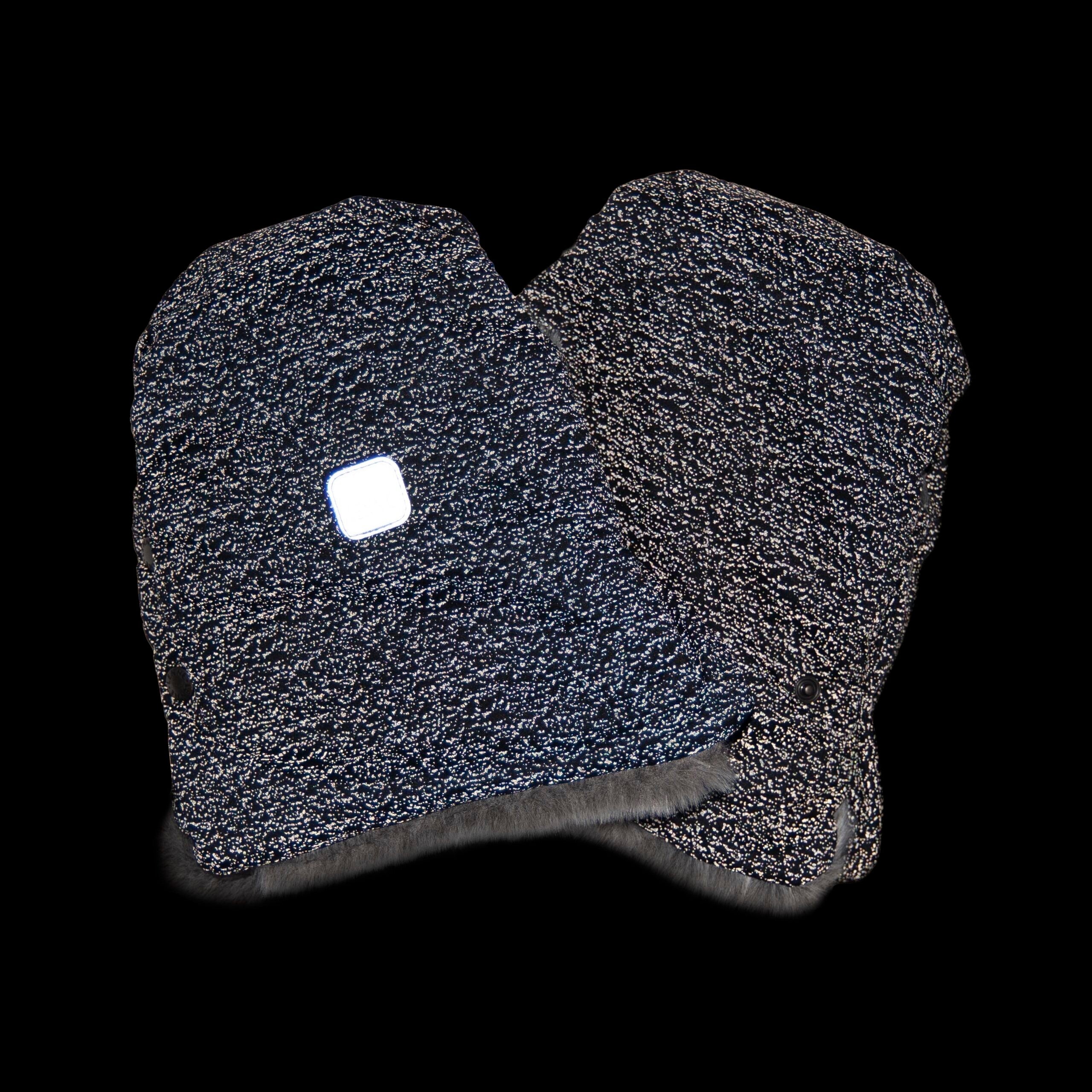 Reflective Stroller Mittens – Pink