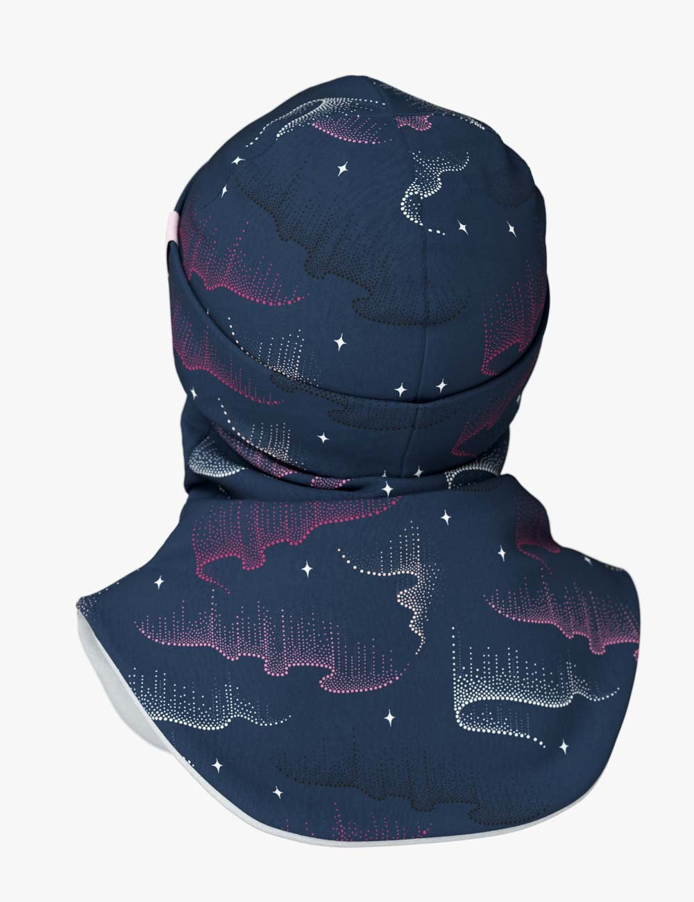 Thermal Fleece Balaclava For Kids FRODE - Northern Lights